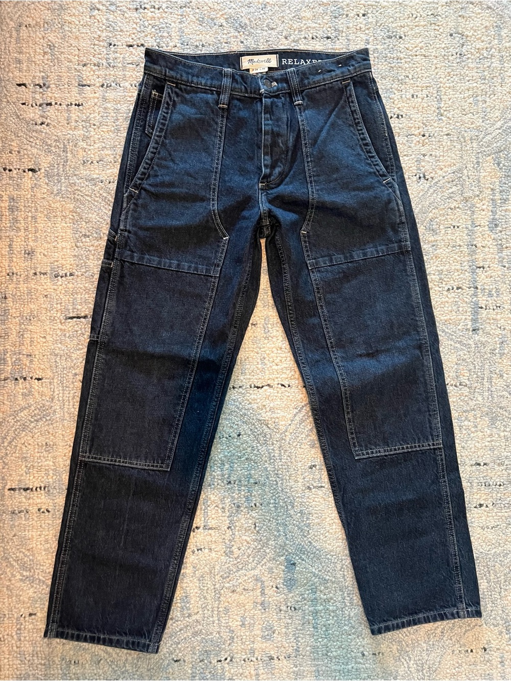 Madewell Dark Indigo Relaxed Men's Jeans